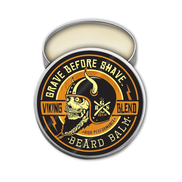 Grave Before Shave Beard Balm 2oz. tins Grave Before Shave