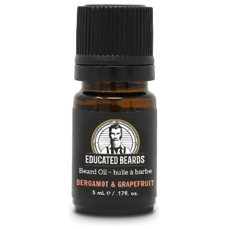 Educated Beards Bergamot & Grapefruit Beard Oil 5ml Pasteur Pharmacy