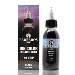 BARBAROS ENHANCEMENT INK 2OZ - BLACK N.O.S. Barber Supply
