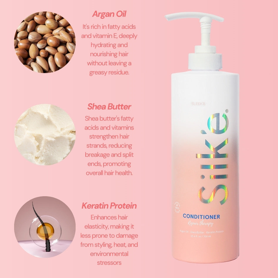 Silk'e Shampoo & Conditioner Duo SLEEK'E HAIR