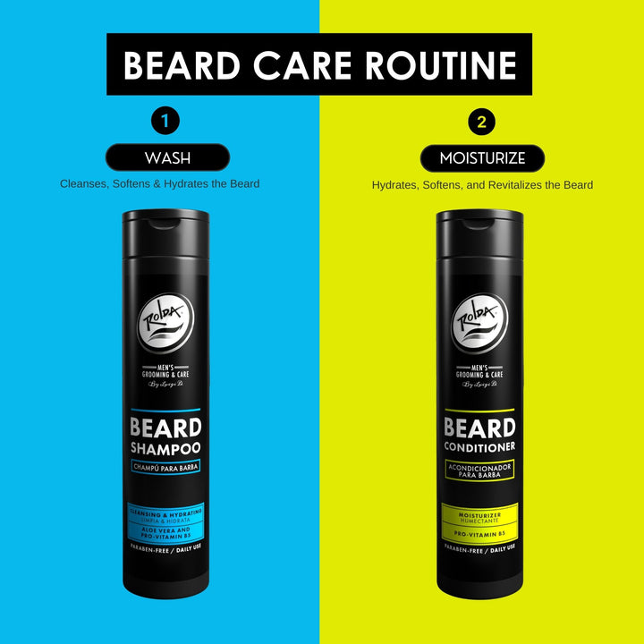 ROLDA BEARD SHAMPOO & CONDITIONER KIT N.O.S. Barber Supply