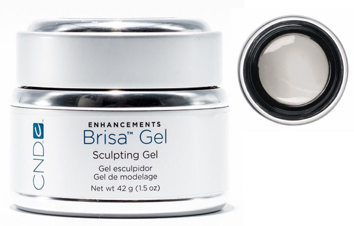 CND - Brisa Sculpting Gel - Glass (Clear) 1.5oz Queen Nails & Beauty Supplies