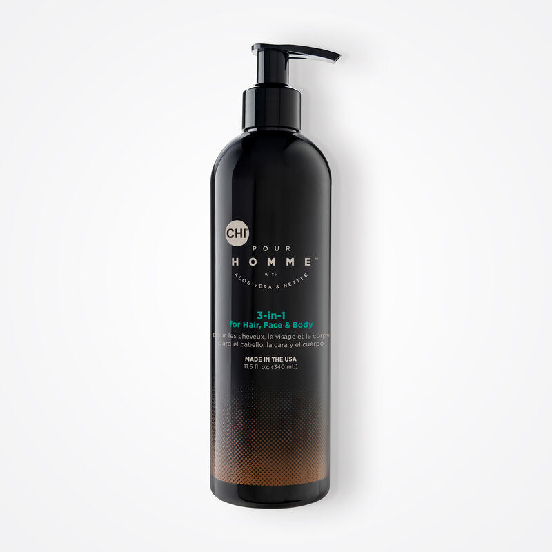 CHI POUR HOMME 3-IN-1 11.5OZ N.O.S. Barber Supply