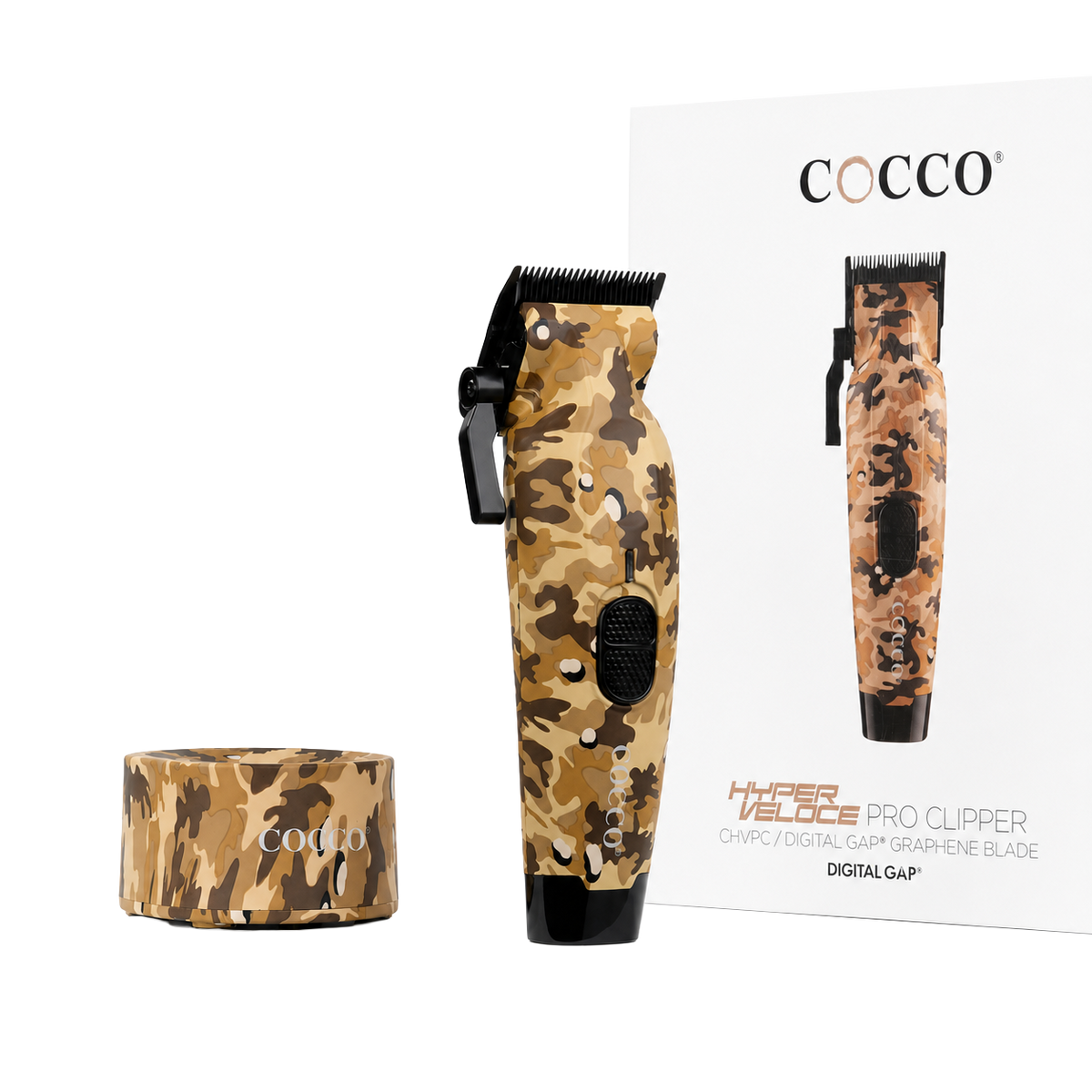 COCCO® Hyper Veloce Pro Clipper (Camo) Cocco Hair Professional