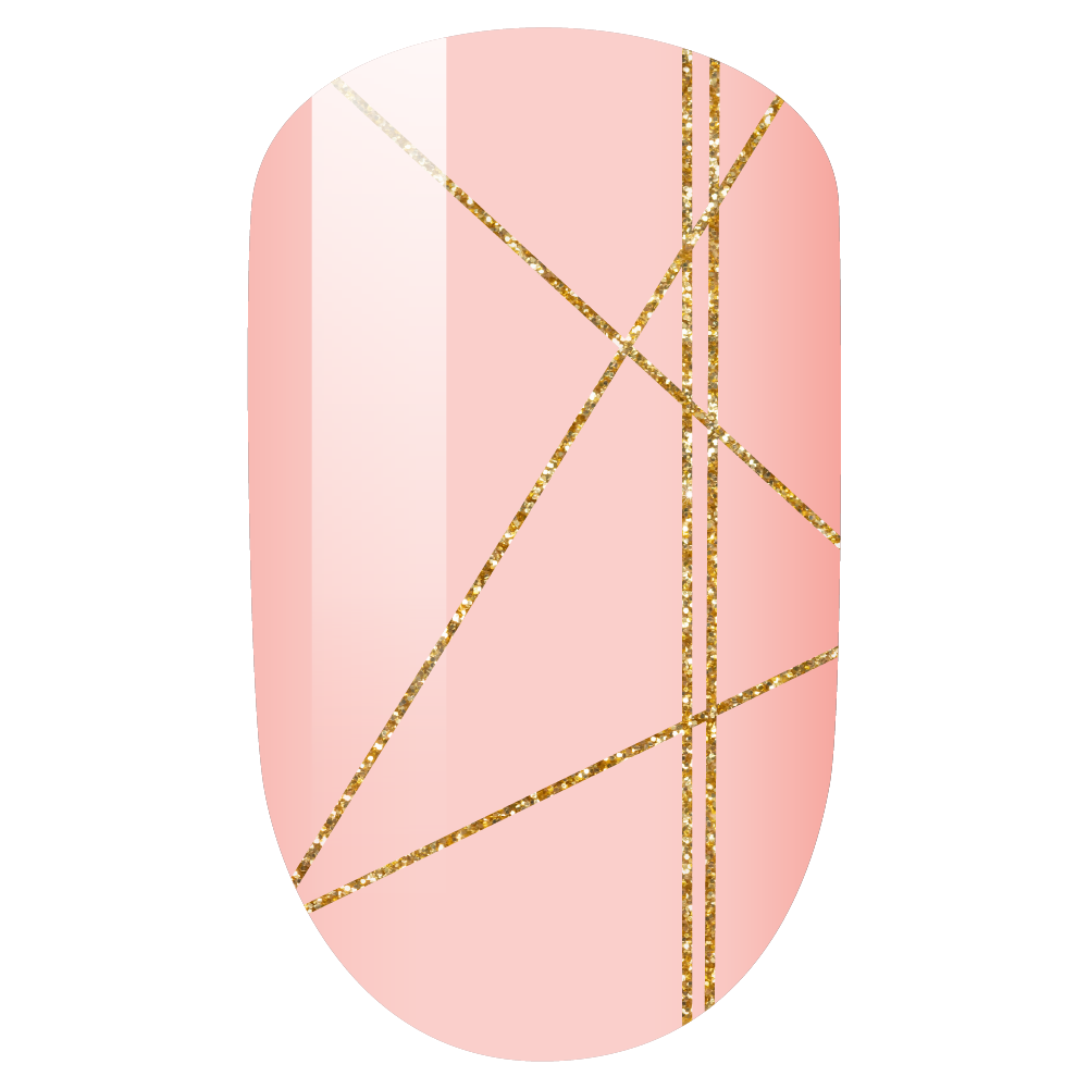 Lechat - CM Gel Art - 31 Gold Glitter .3oz Queen Nails & Beauty Supplies
