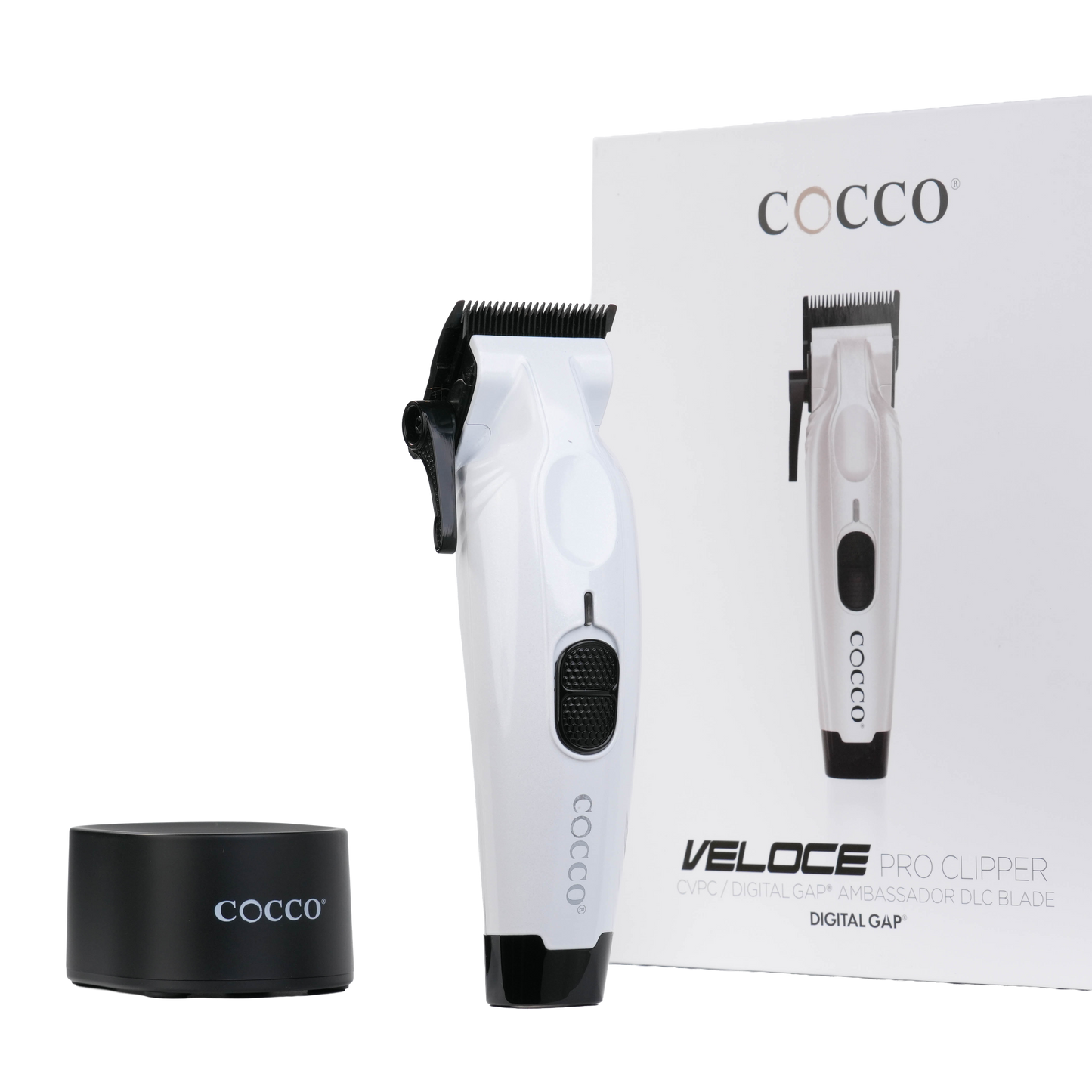 COCCO® Veloce Pro Clipper (White) Cocco Hair Professional