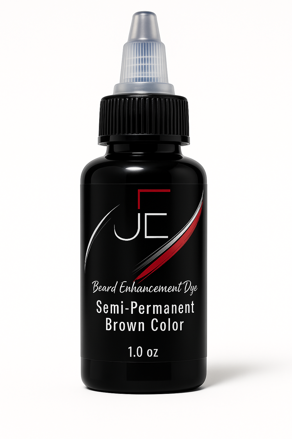 Semi-Permanent Beard Enhancement Dye 1 OZ – Trial & Touch-Up Size J.E-LINE LLC