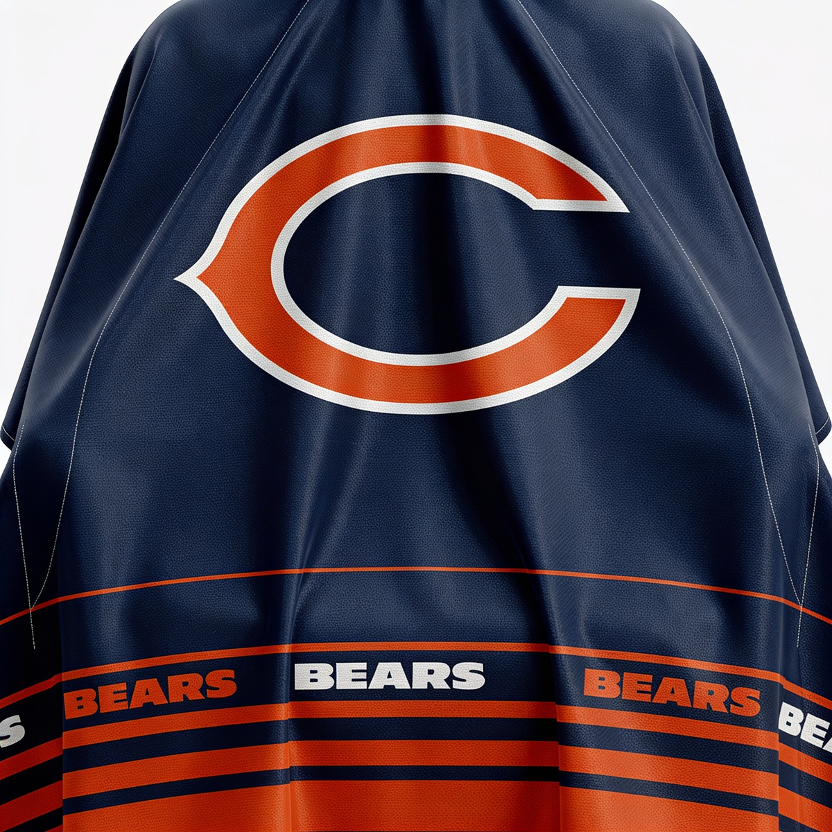 Chicago Bears Barber Cape myteamcape