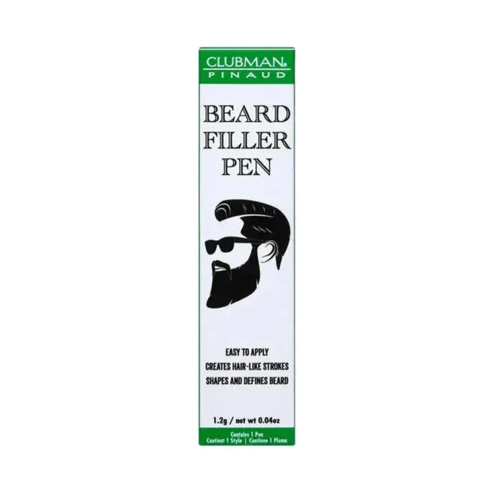 Clubman Pinaud Beard Filler Pen Black 0.04Oz Pasteur Pharmacy