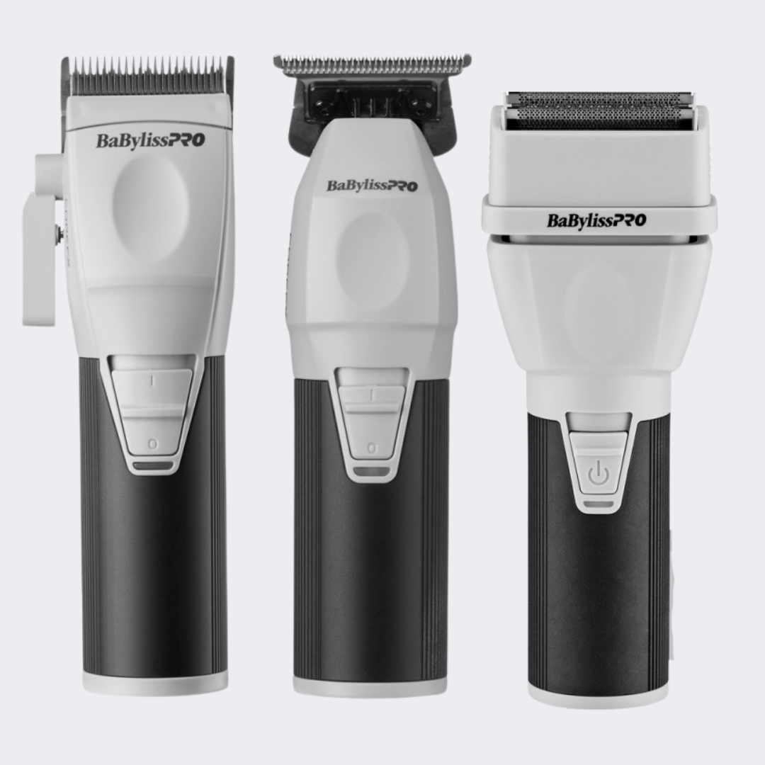 BaBylissPRO® COREFX Combo (Clipper + Trimmer + Double-Foil Shaver) Certified Clippers