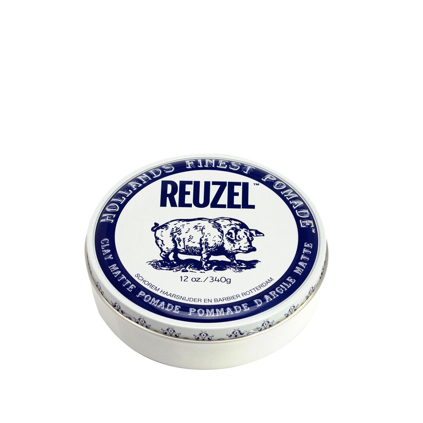 Reuzel Clay Matte Pomade for Men - Strong Hold, Matte Finish Hair Styling Product Beauty Care Bag