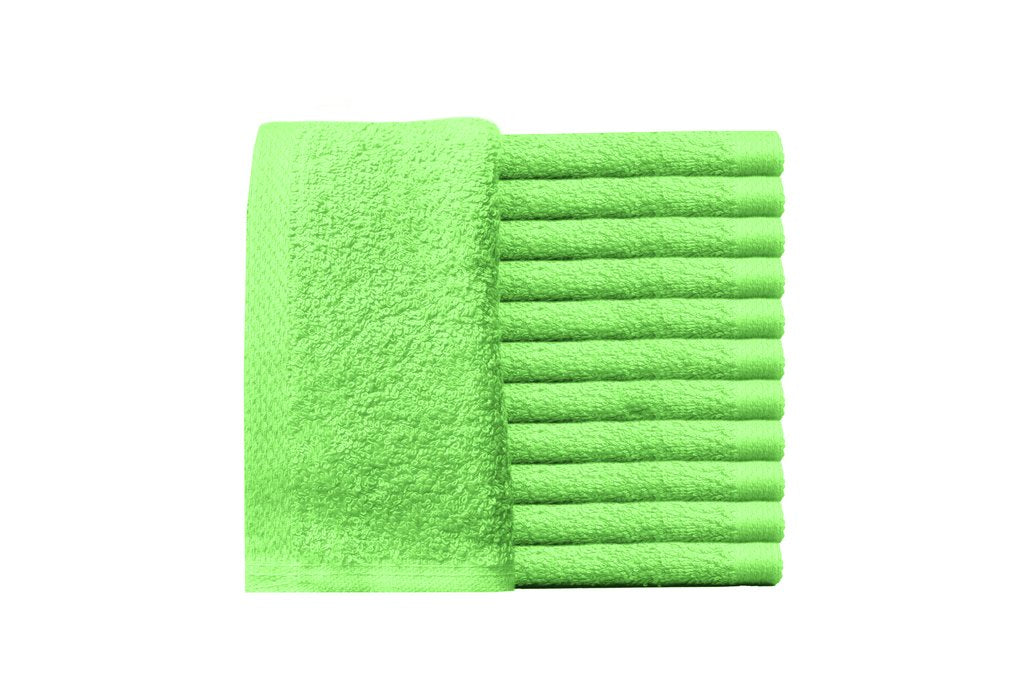 Protex - Salon Towels: Lime Green 16” x 29"(12pc)