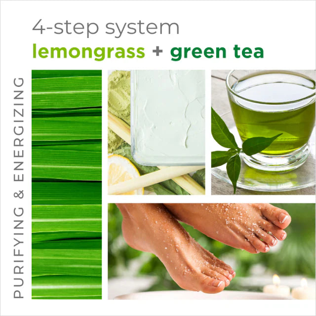 BCL Spa - Lemongrass + Green Tea - Dead Sea Salt Soak Queen Nails & Beauty Supplies