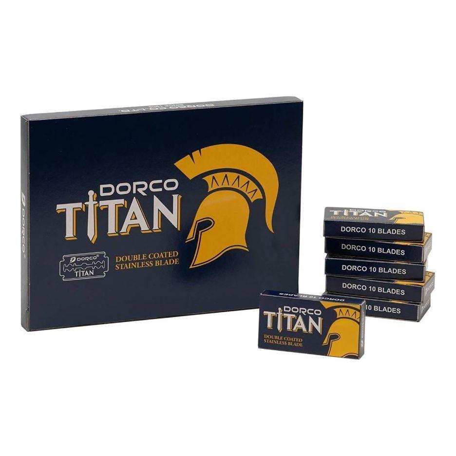 Dorco Titan Double Edge Razor Blades - 10x10 Pack Pasteur Pharmacy