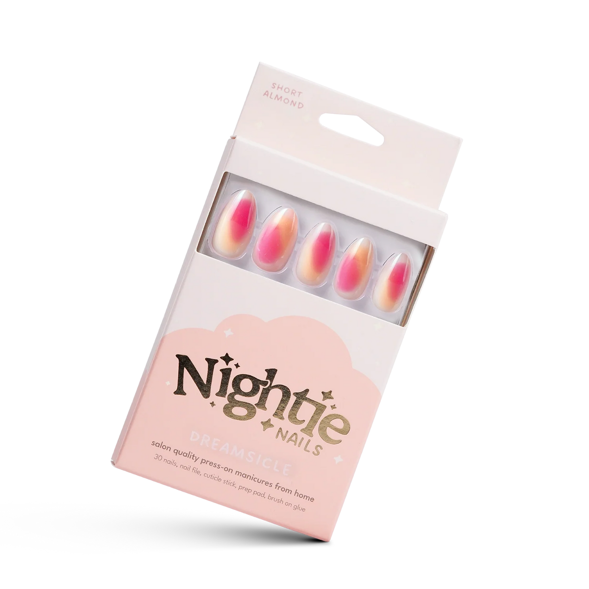 Dreamsicle Nightie Nails