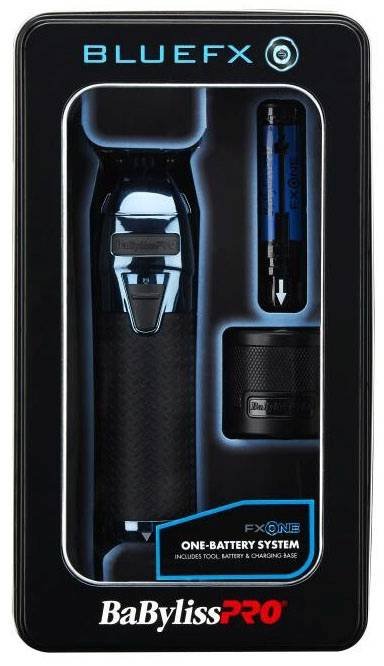 BABYLISSPRO BLUEFX ONE ALL METAL INTERCHANGEABLE BATTERY TRIMMER My Beauty Site Pro