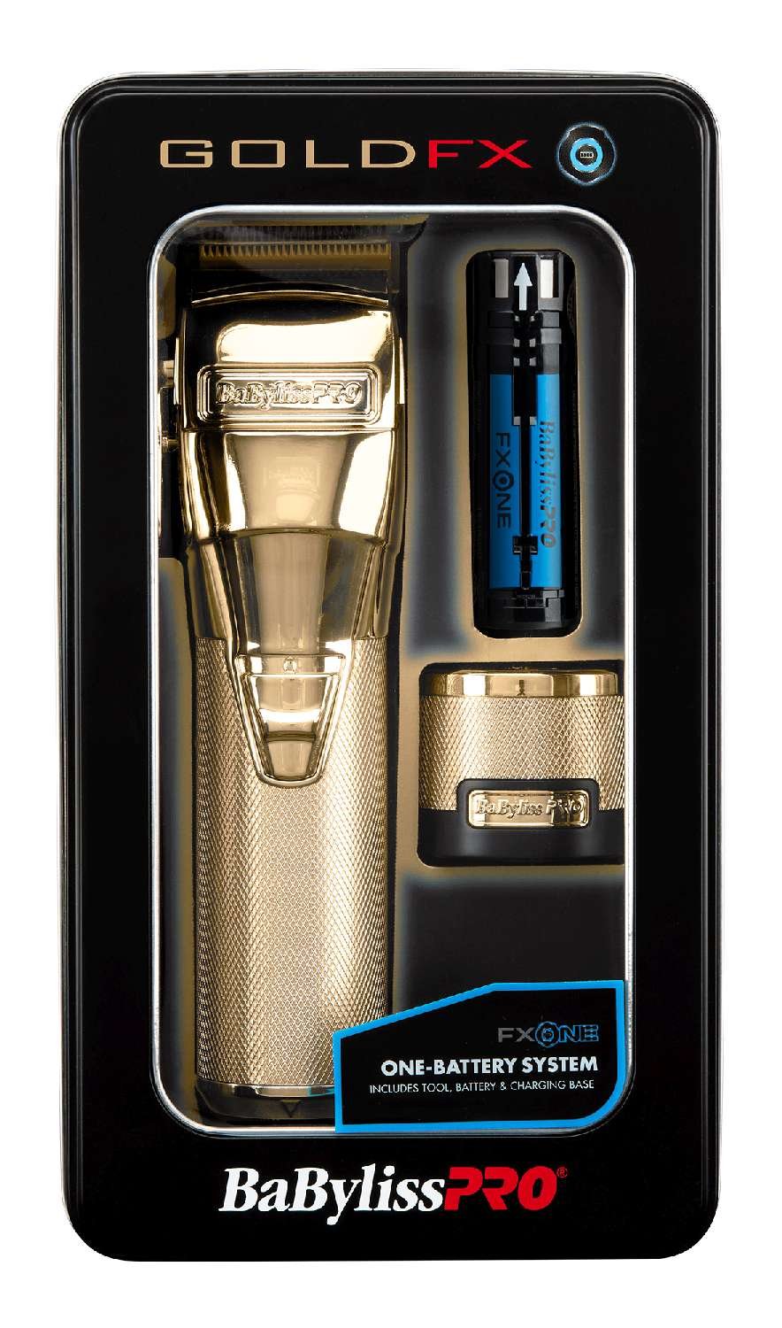 Babylisspro GoldFx Fxone All Metal Interchangeable Battery Clipper My Beauty Site Pro