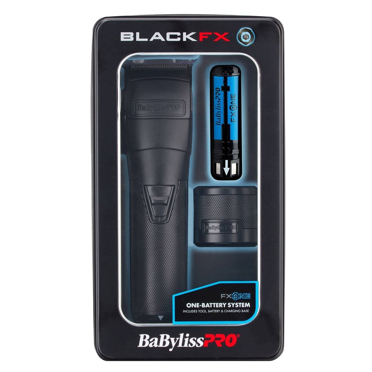 Babylisspro BlackFx Fxone All Metal Interchangeable Battery Clipper My Beauty Site Pro