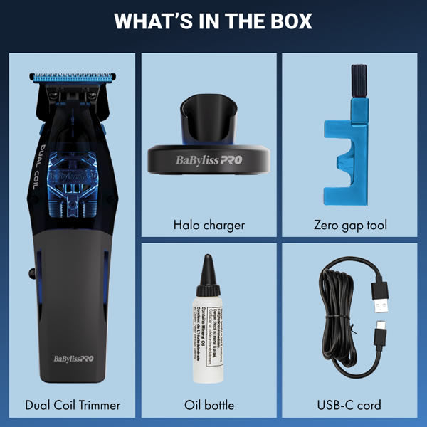 BABYLISSPRO DUAL COIL TRIMMER (#FX95T) N.O.S. Barber Supply