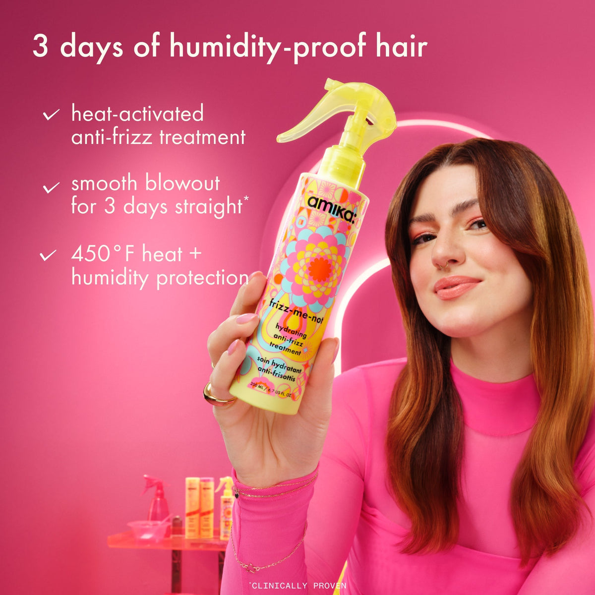AMIKA FRIZZ-ME-NOT LEAVE IN STYLER N.O.S. Barber Supply