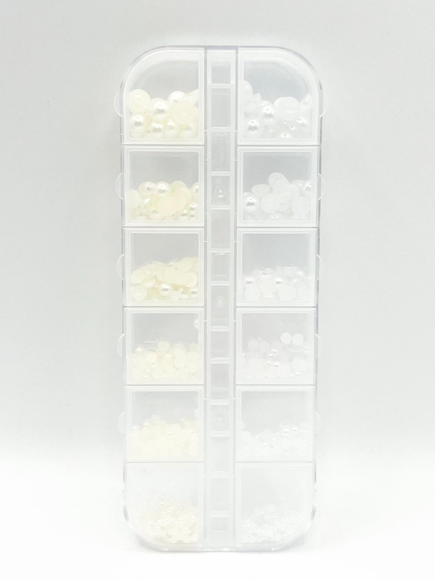 Queen - White & Milky white Pearls - #13