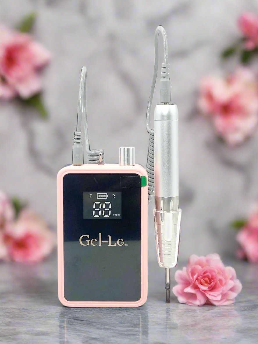 Gel-Le - Mini Nail Drill Machine (35,000 RPM) - Pink Queen Nails & Beauty Supplies
