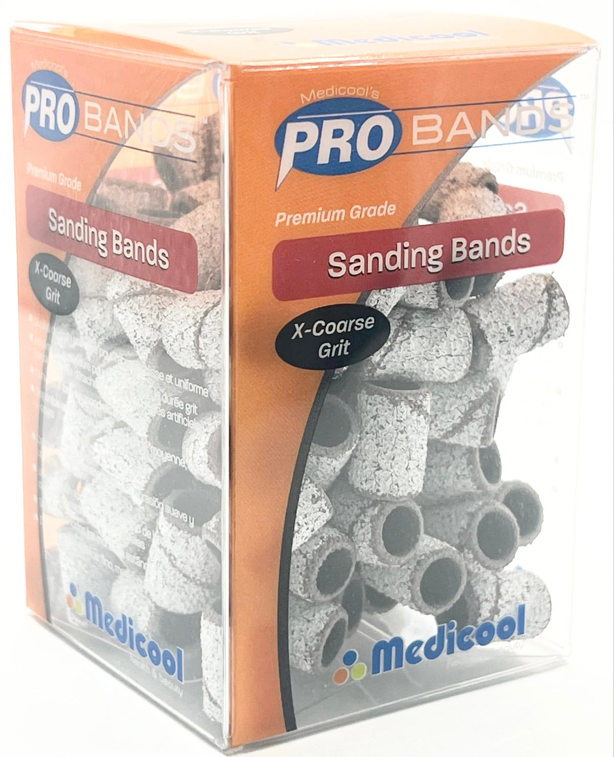Medicool - White Sand Bands - X-Coarse Queen Nails & Beauty Supplies