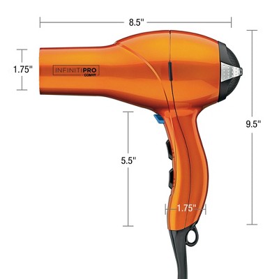Conair AC Motor Hair Dryer Orange - Imperfect Box This is Beauty US