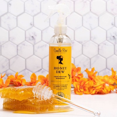 Camille Rose Honey Dew Moisture Refresher Textured Vegan Hair Treatment 8 fl oz - New This is Beauty US