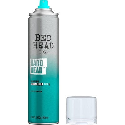 TIGI Bed Head Hard Head Extreme Hold Hair Spray Aerosol 11.7oz - New This is Beauty US
