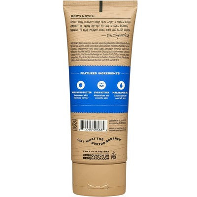DR. SQUATCH Men's Natural Shave Butter Fresh Falls 6 fl oz - Imperfect Container This is Beauty US