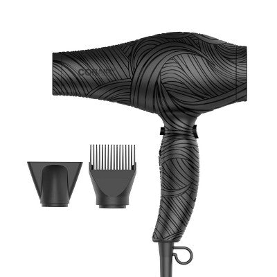 Conair The Curl Collective Ceramic Ionic Hair Dryer Black - Imperfect Box This is Beauty US