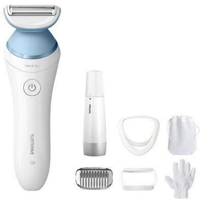 Philips Series 8000 Wet & Dry Women's Rechargeable Electric Shaver with Facial Hair Remover BRL166/91 - New This is Beauty US