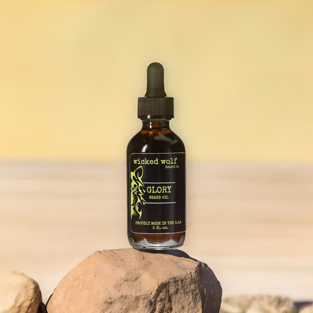 Wicked Wolf Glory Beard Oil | Hydrating Beard Oil with Ginger Wicked Wolf Beard Co.