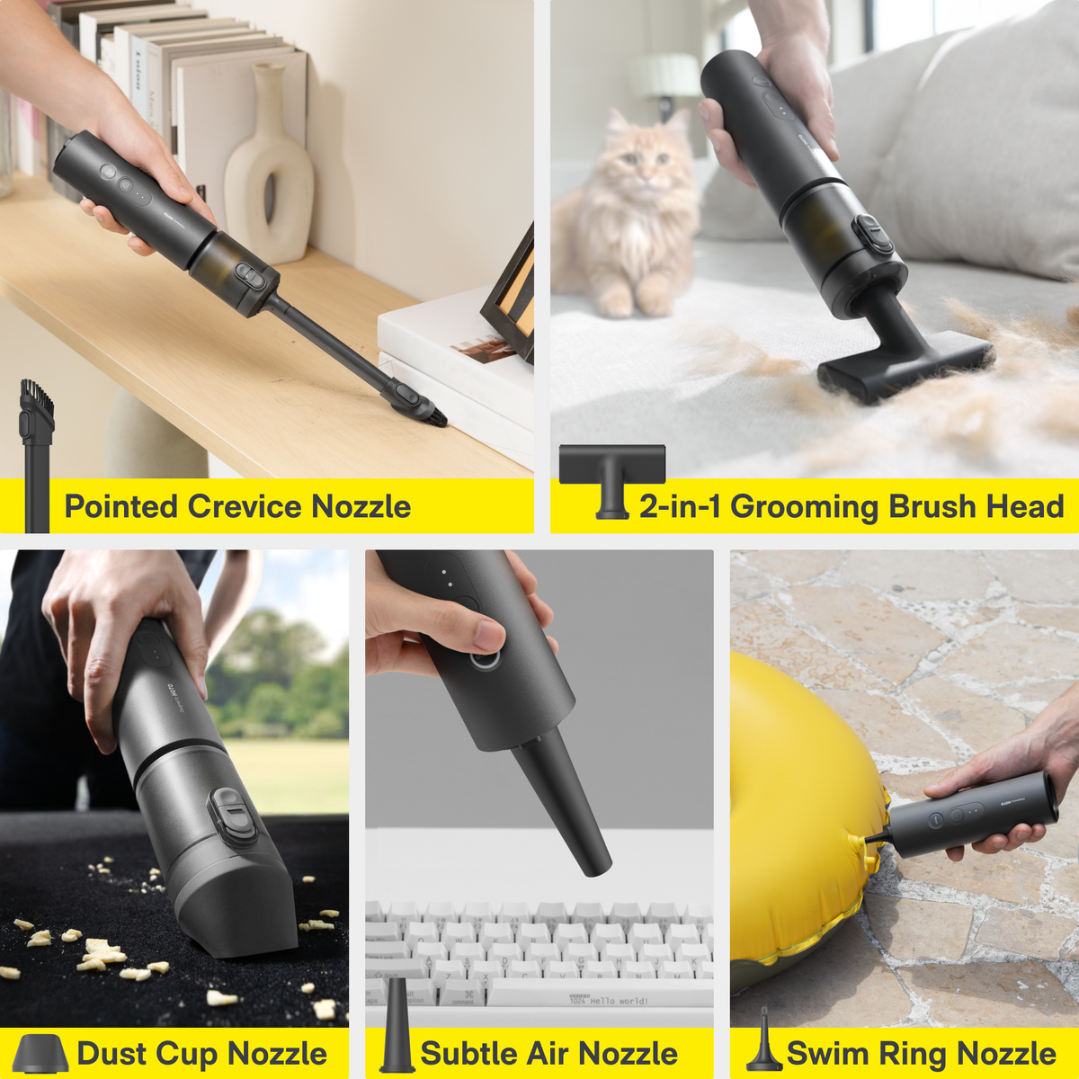 HOTO AutoCare Air Duster & Vacuum HOTO
