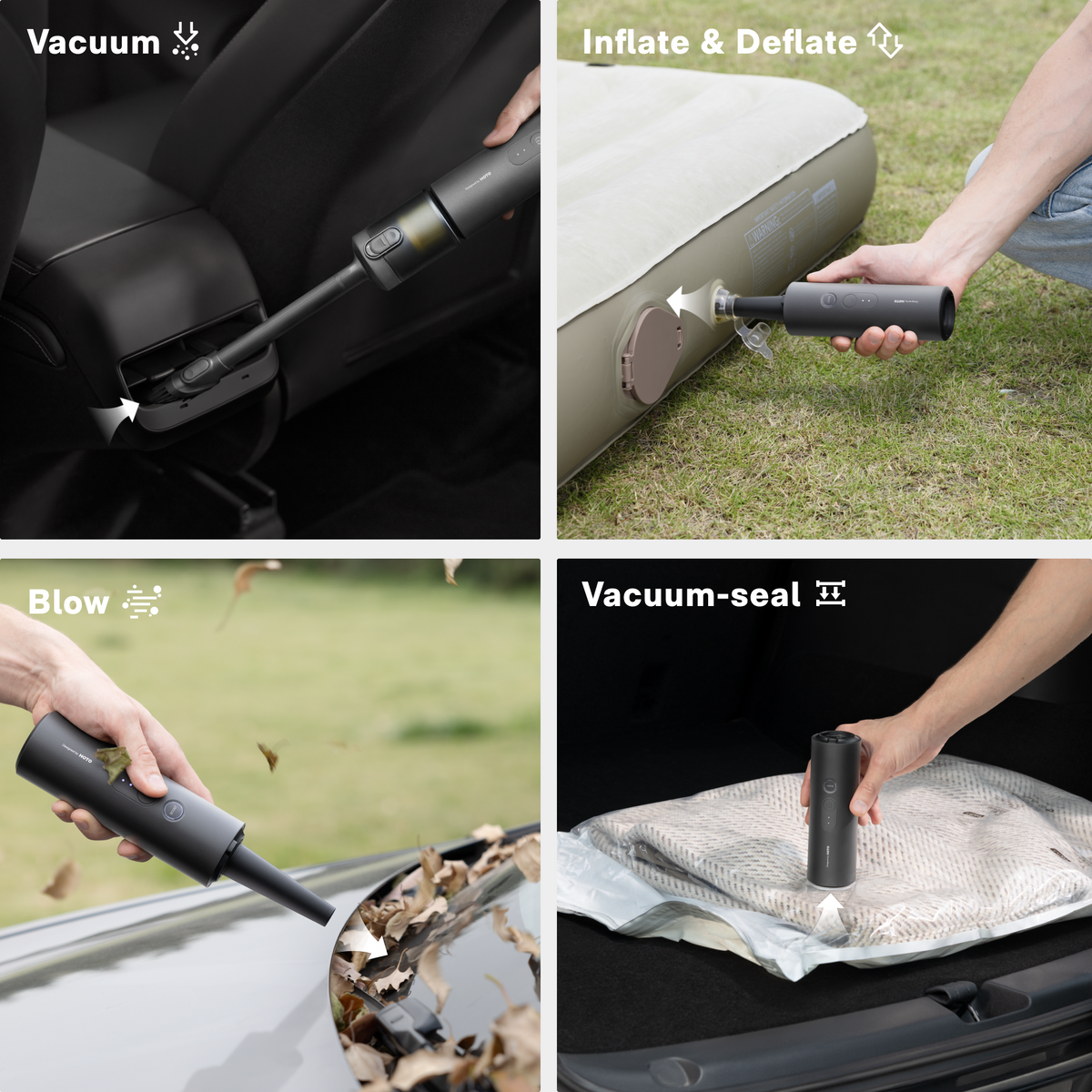 HOTO AutoCare Air Duster & Vacuum HOTO