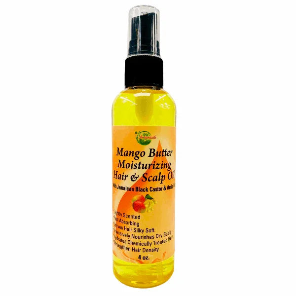 Mango Butter Moisturizing Hair & Scalp Oil Motha Earth Health and Beauty Supply