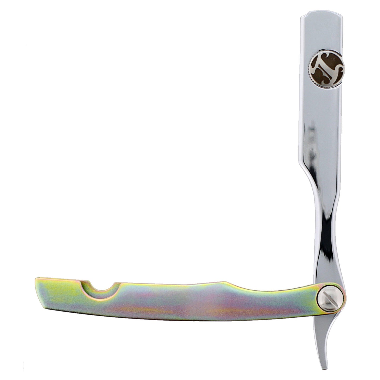 IBC Chrome / Yellow Zinc Razor Irving Barber Company