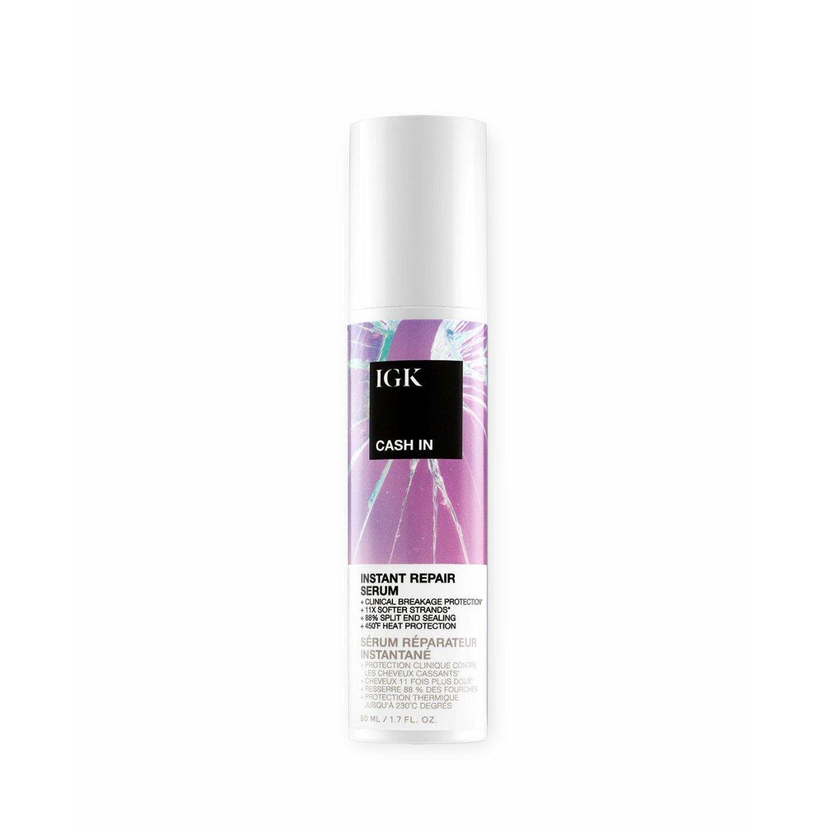 IGK Cash In Instant Repair Serum 1.5 oz The Warehouse Salon