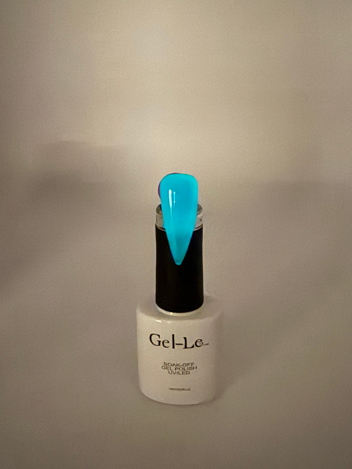 Gel-Le - Glow In The Dark Gel - GL03 Tempo Teal Queen Nails & Beauty Supplies