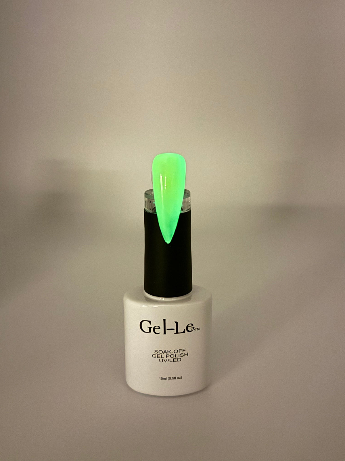 Gel-Le - Glow In The Dark Gel - GL02 Yellow Disco Queen Nails & Beauty Supplies