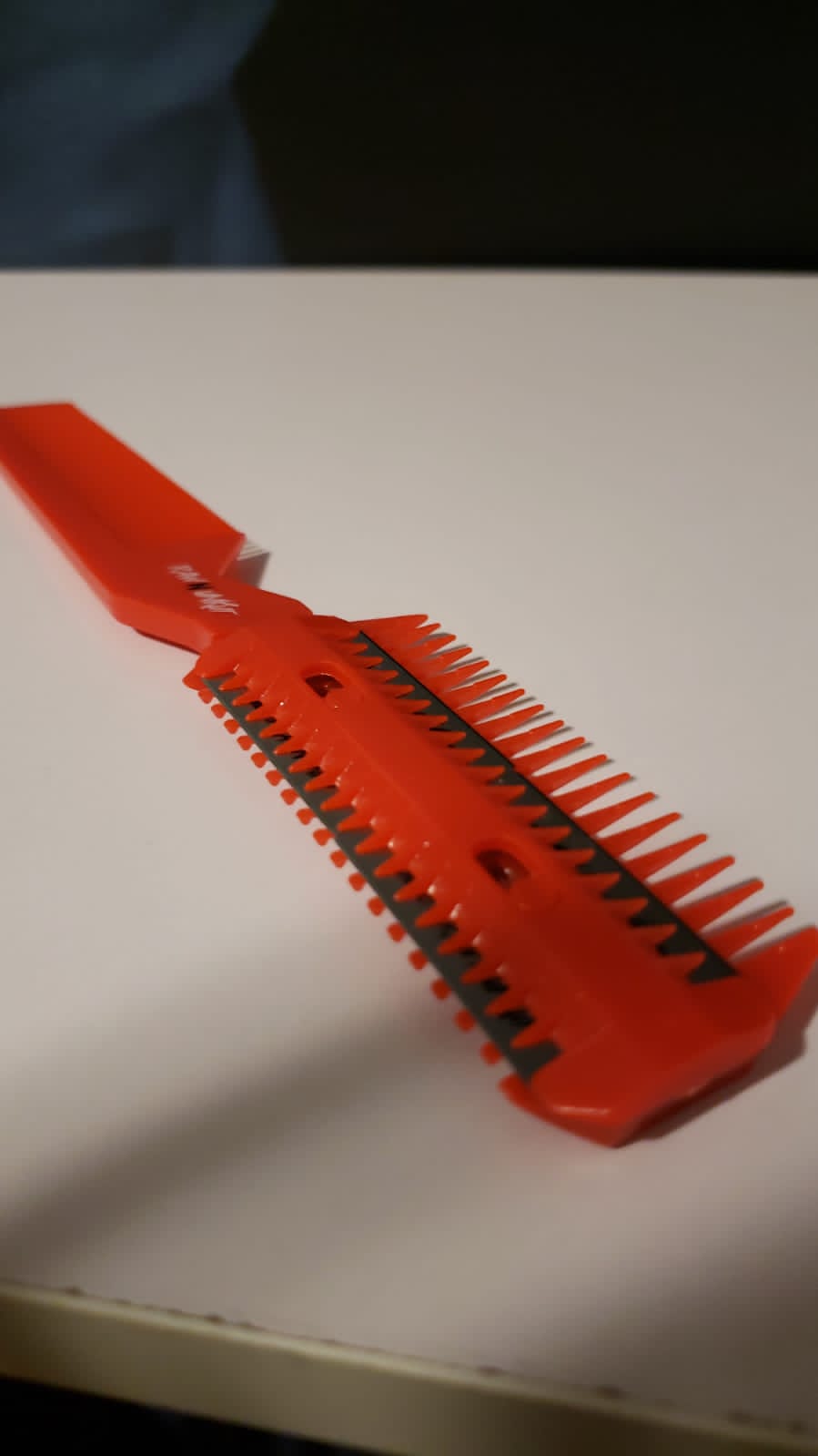 Raw N Unkut Professional Barber Comb Set Gripper Razor and Parting RAW N UNKUT