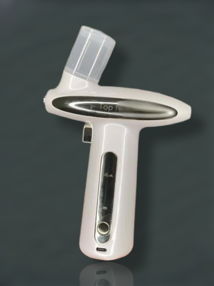 Pearl White Airbrush Gun – Professional Barber Precision Airbrush J.E-LINE LLC