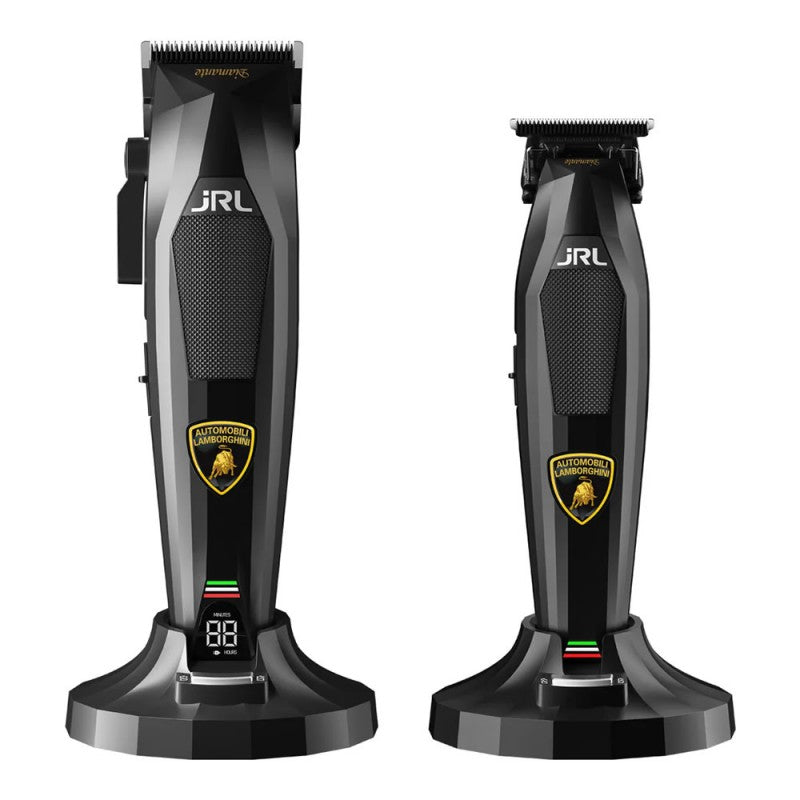 JRL DIAMANTE CLIPPER & TRIMMER KIT - BLACK (#DI2025B) N.O.S. Barber Supply