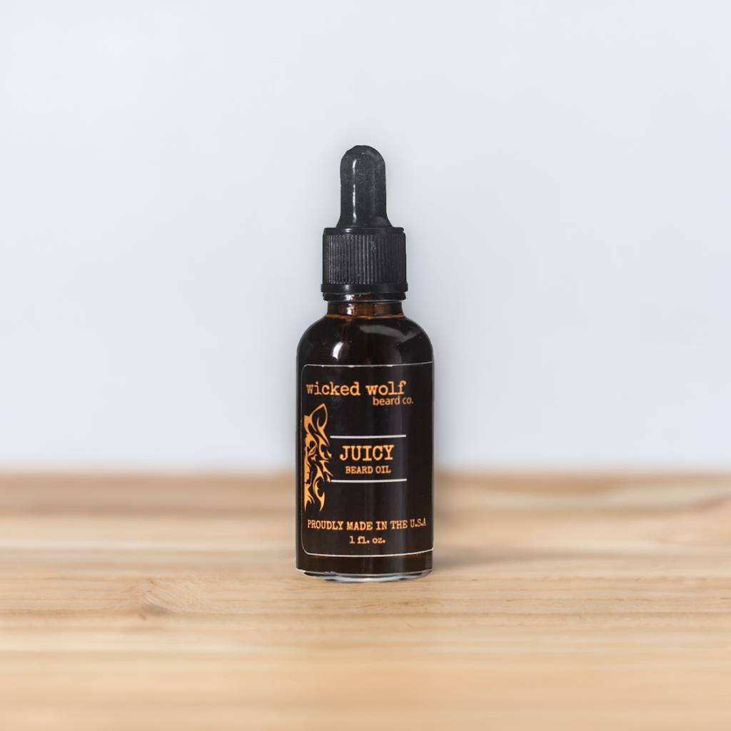 Wicked Wolf Juicy Beard Oil | Hydrating Beard Oil with Fresh Citrus Wicked Wolf Beard Co.