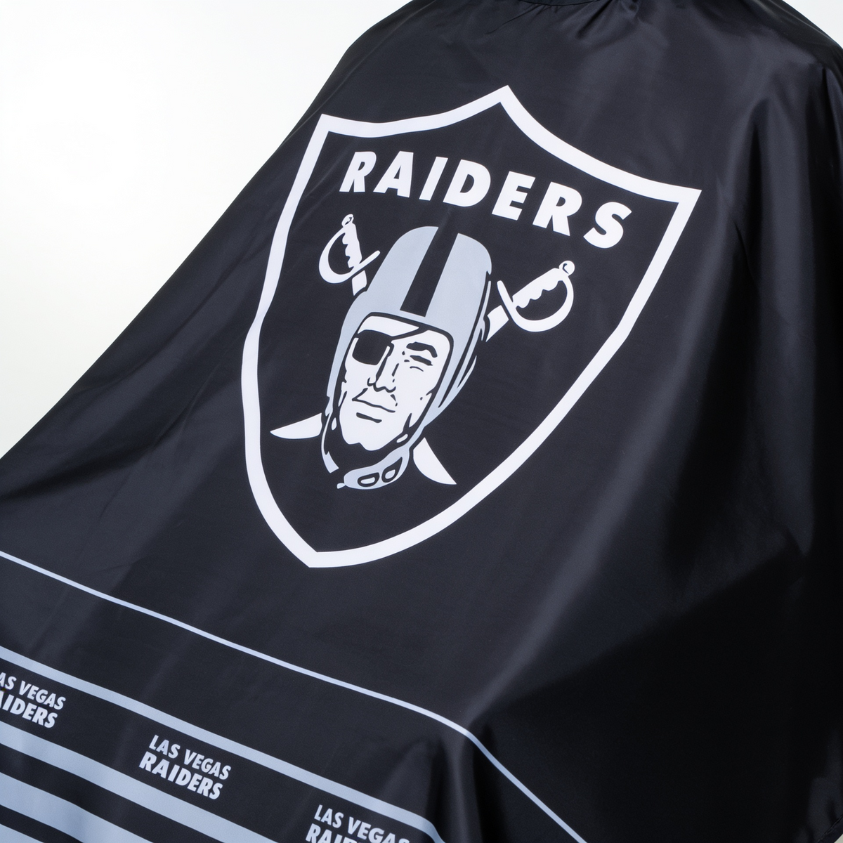 Las Vegas Raiders Barber Cape myteamcape