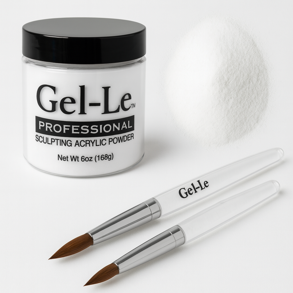 Gel-Le - Acrylic Powder - Snow White Queen Nails & Beauty Supplies
