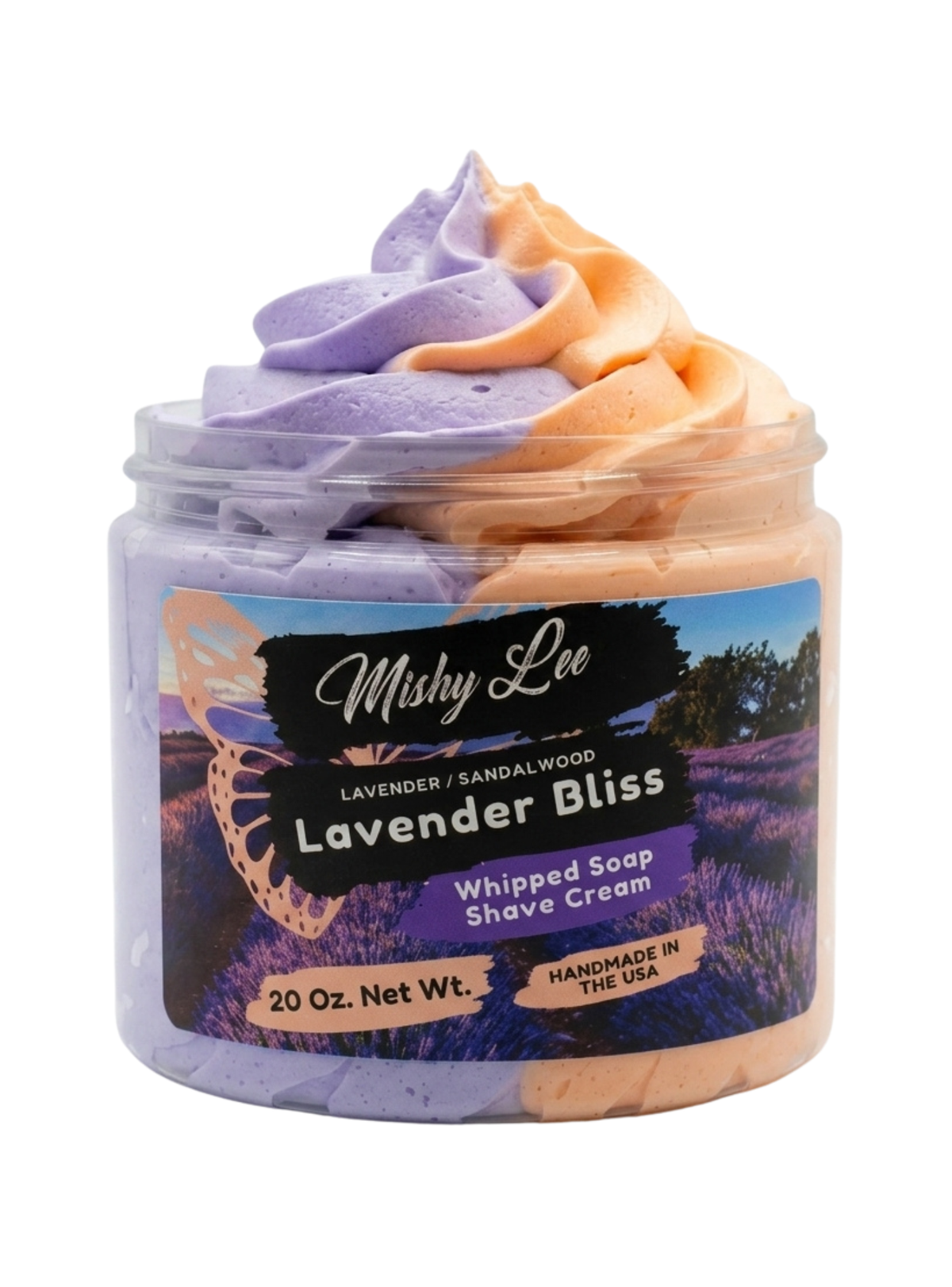 Lavender Bliss Whipped Soap and Shave Cream Mishy Lee Boutique
