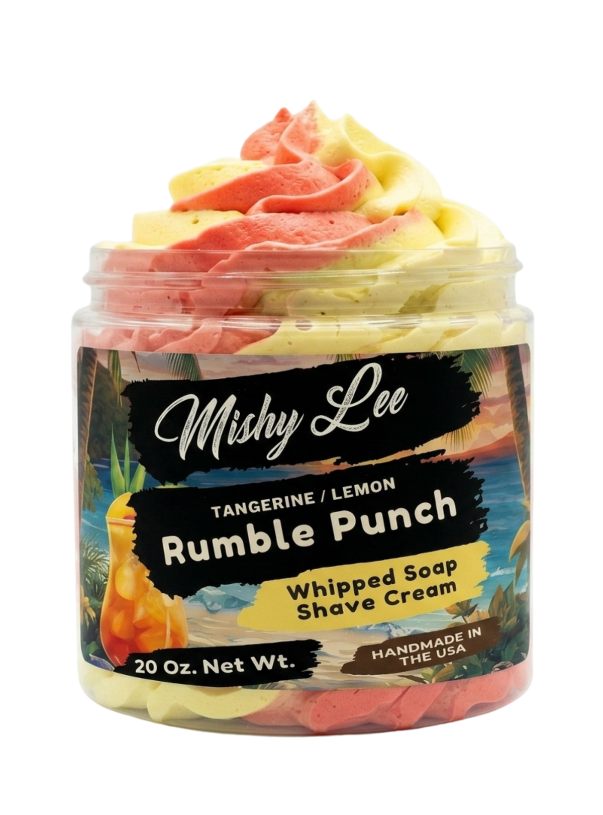 Rumble Punch Whipped Soap and Shave Cream Mishy Lee Boutique