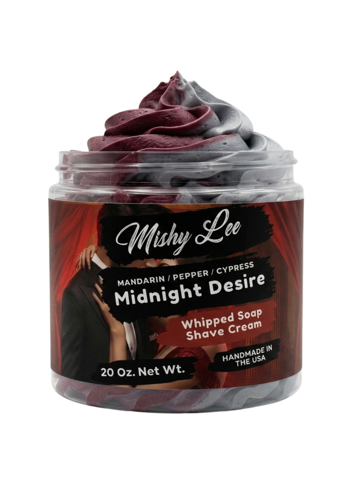 Midnight Desire Men's Whipped Soap and Shave Cream Mishy Lee Boutique